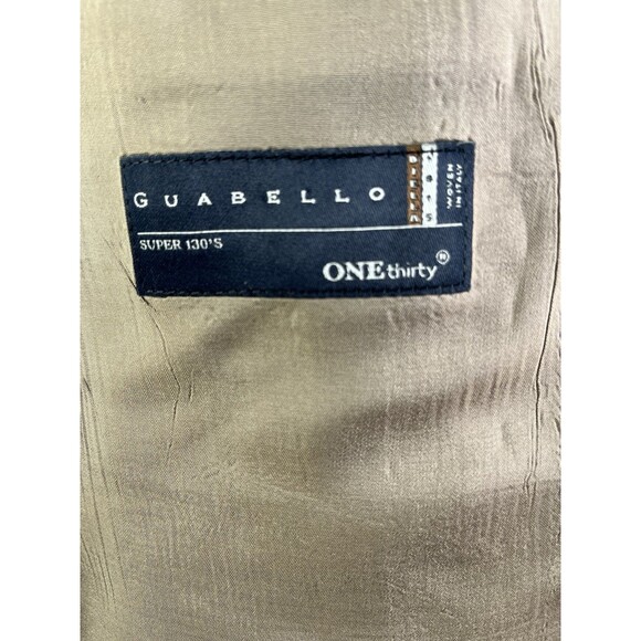 Hugo Boss Guabello Super 130s Men 2pc Suit 40S 32x30 Pinstripe Rossellini Cinema - Picture 12 of 16